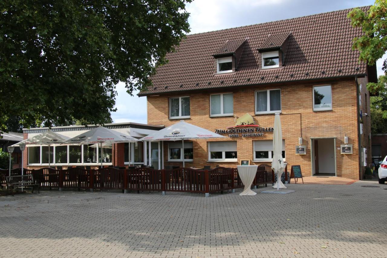 Zum Goldenen Bullen Hotell Dorsten Exteriör bild
